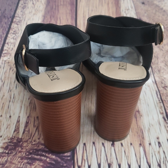 JustFab Slingback heeled Sandals, Jayda - Picture 4 of 6